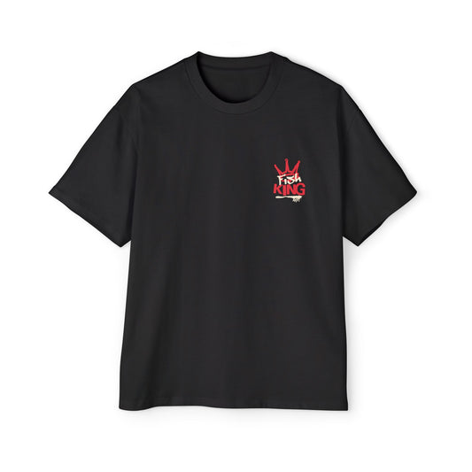 Fishing King Oversized Tee, Casual Shirt,