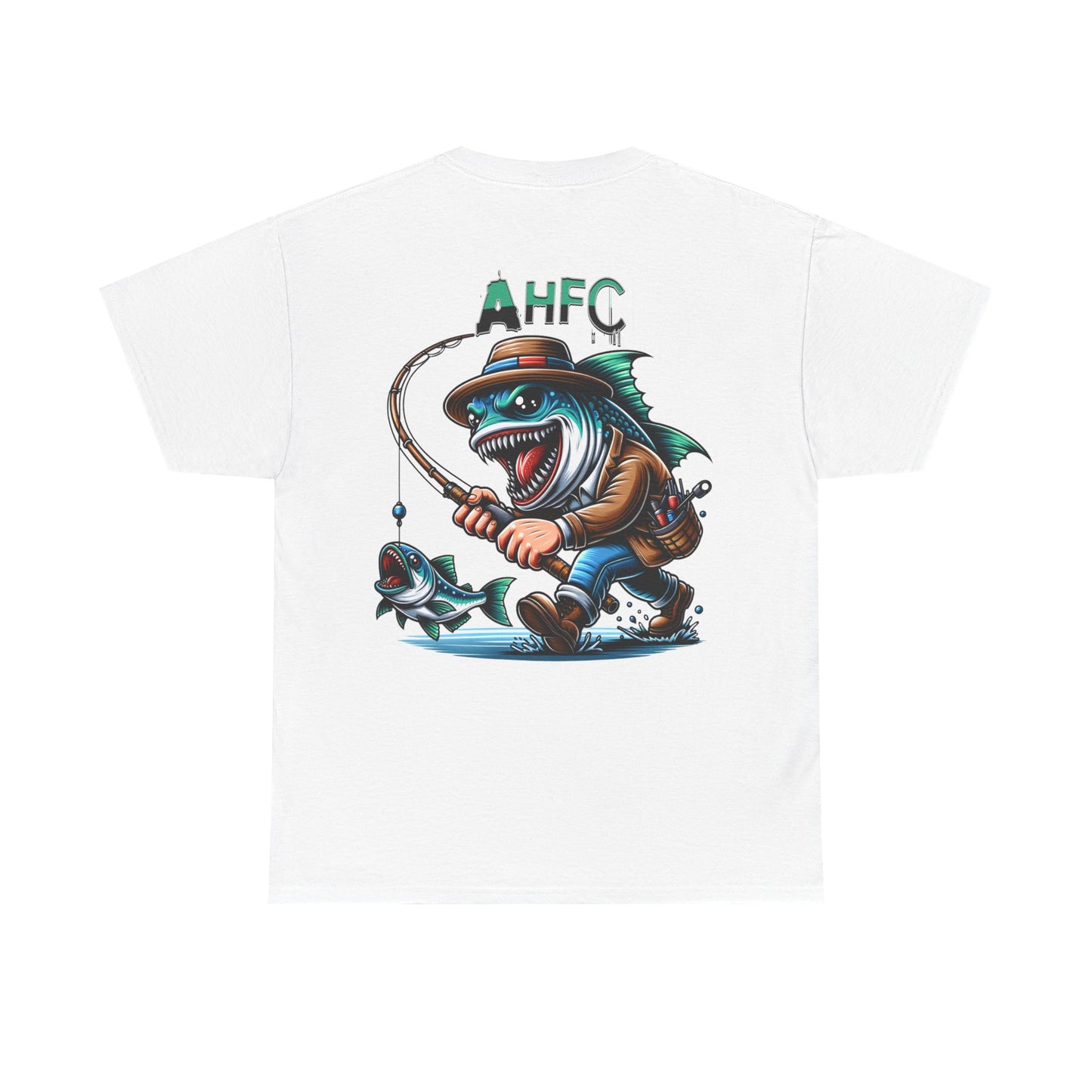 Fish attack AHFC Unisex Heavy Cotton Tee