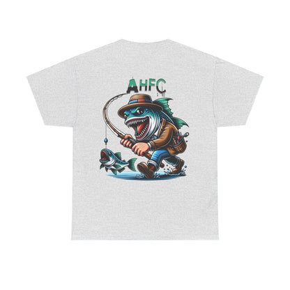 Fish attack AHFC Unisex Heavy Cotton Tee