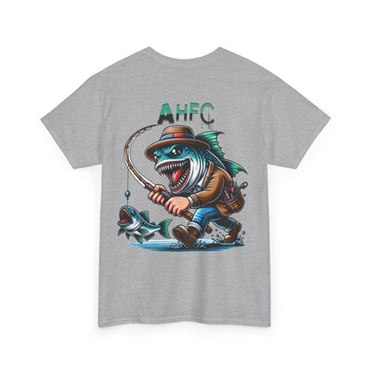 Fish attack AHFC Unisex Heavy Cotton Tee