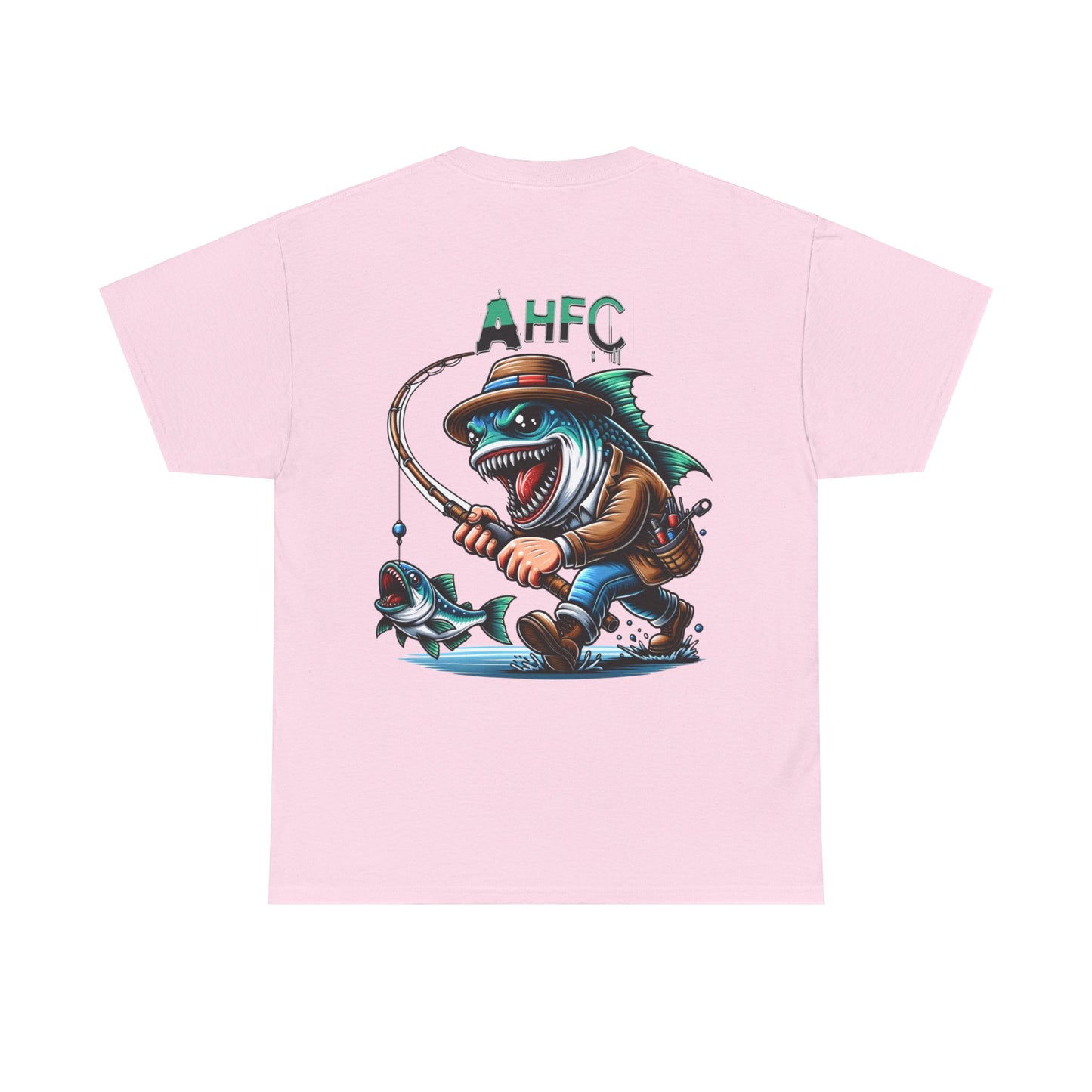 Fish attack AHFC Unisex Heavy Cotton Tee