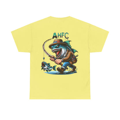 Fish attack AHFC Unisex Heavy Cotton Tee