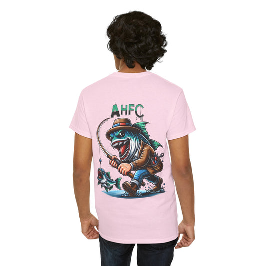 Fish attack AHFC Unisex Heavy Cotton Tee