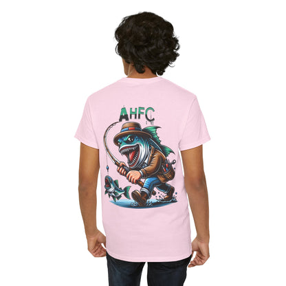 Fish attack AHFC Unisex Heavy Cotton Tee