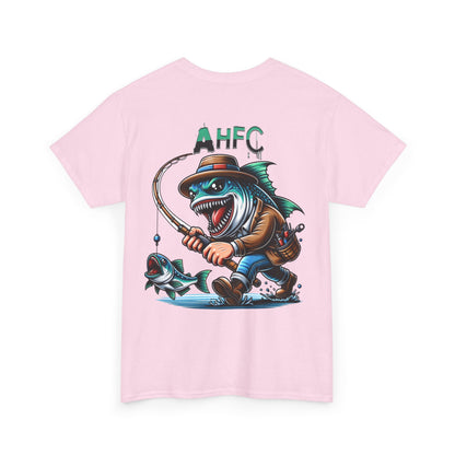 Fish attack AHFC Unisex Heavy Cotton Tee