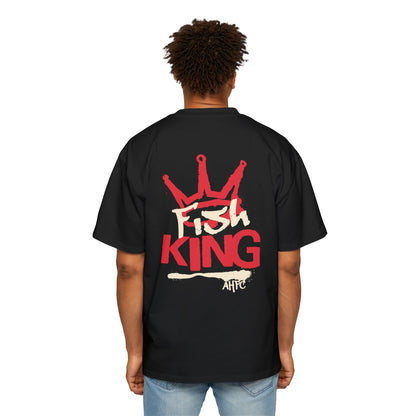 Fishing King Oversized Tee, Casual Shirt,