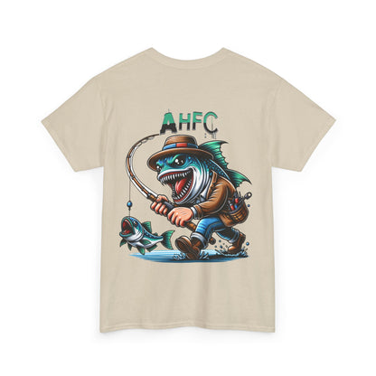 Fish attack AHFC Unisex Heavy Cotton Tee