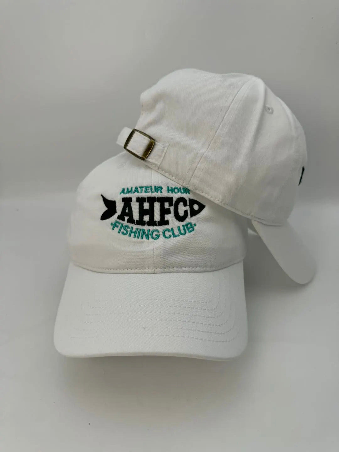 AHFC White Dad Hat – Fish Edition